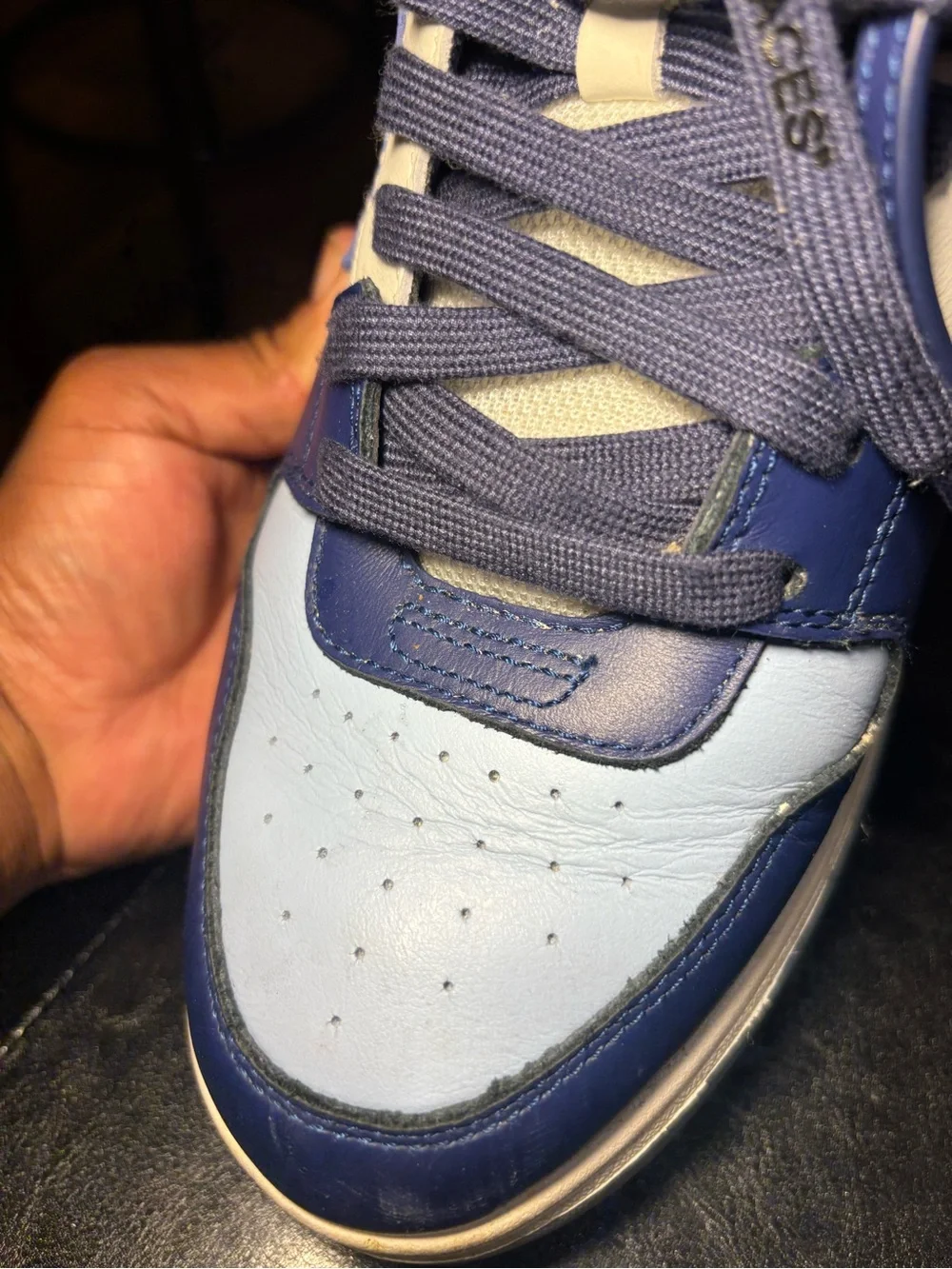 Off-White Out Of Office Blue Sneakers EU 42 US 9 OG All